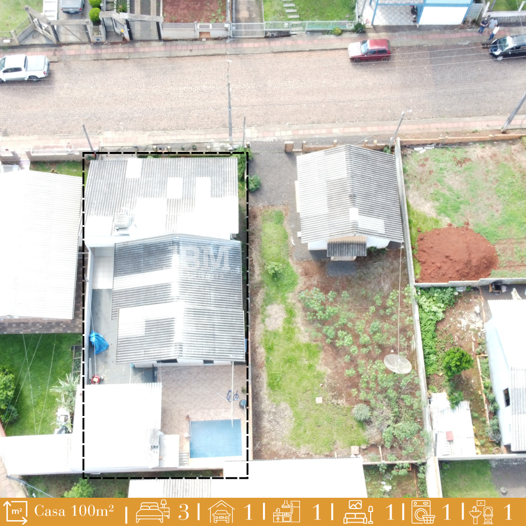 Casa com Piscina no Centro de Bom Jesus