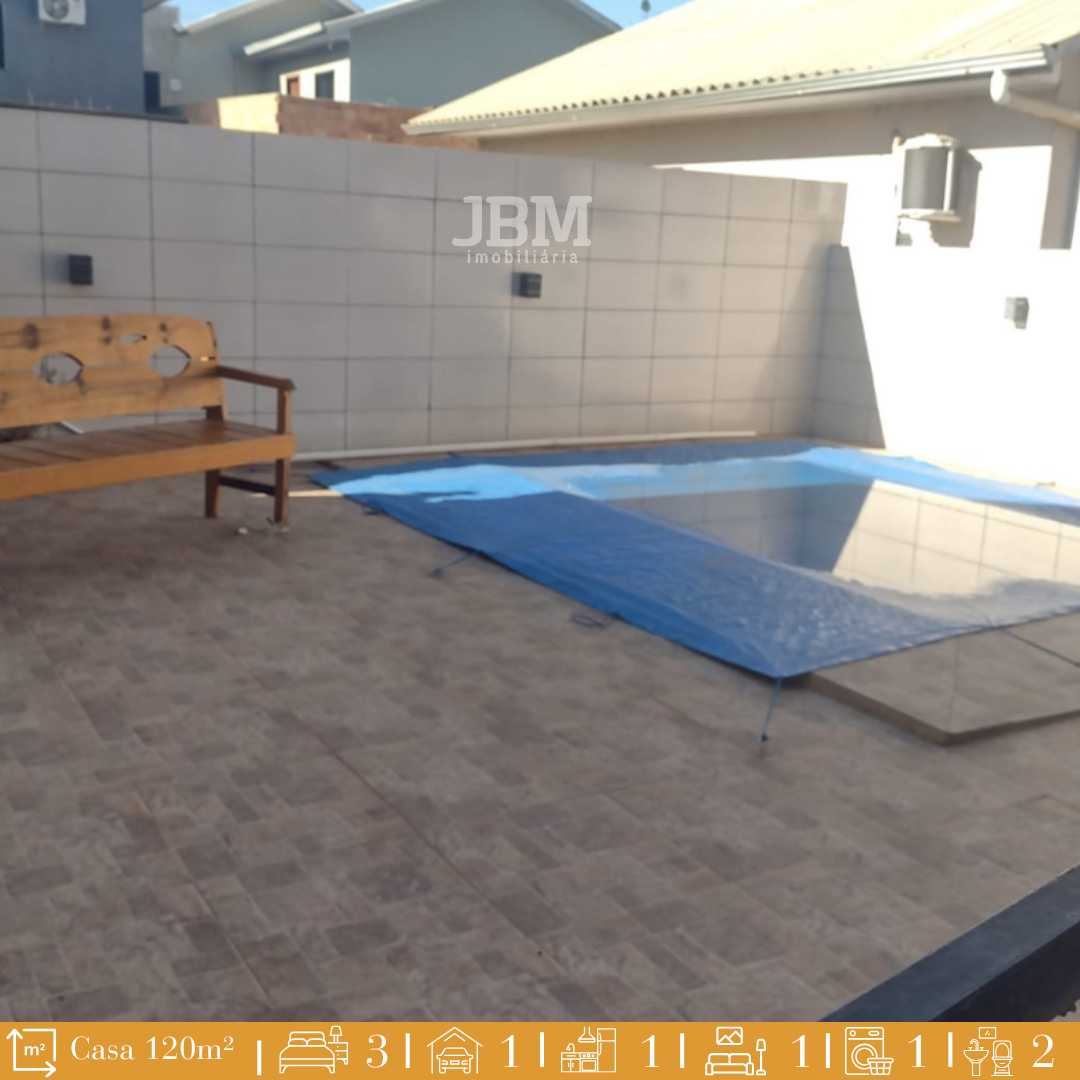 Casa com Piscina no Centro de Bom Jesus