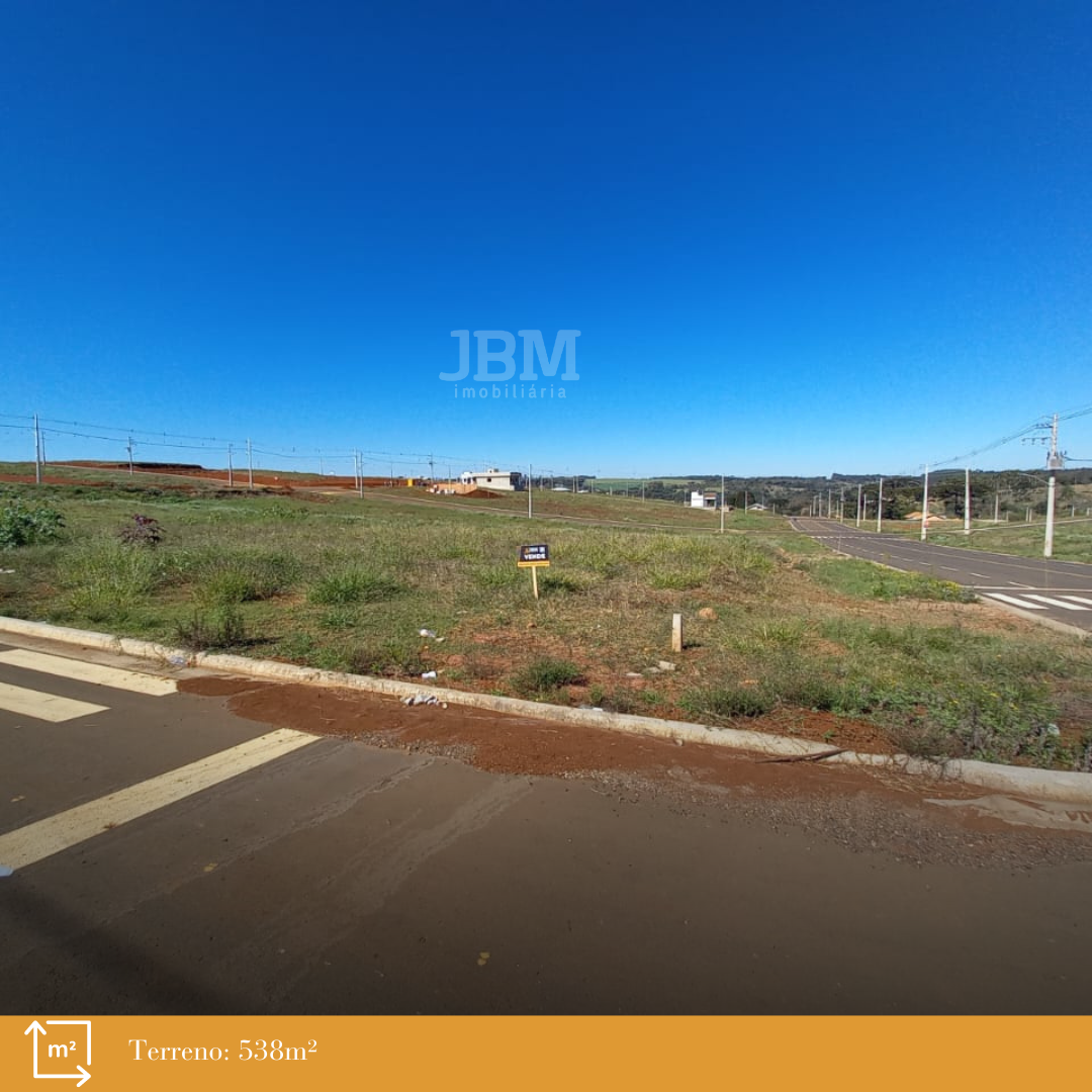 Terreno de Esquina no Lot. Caminhos do Alto