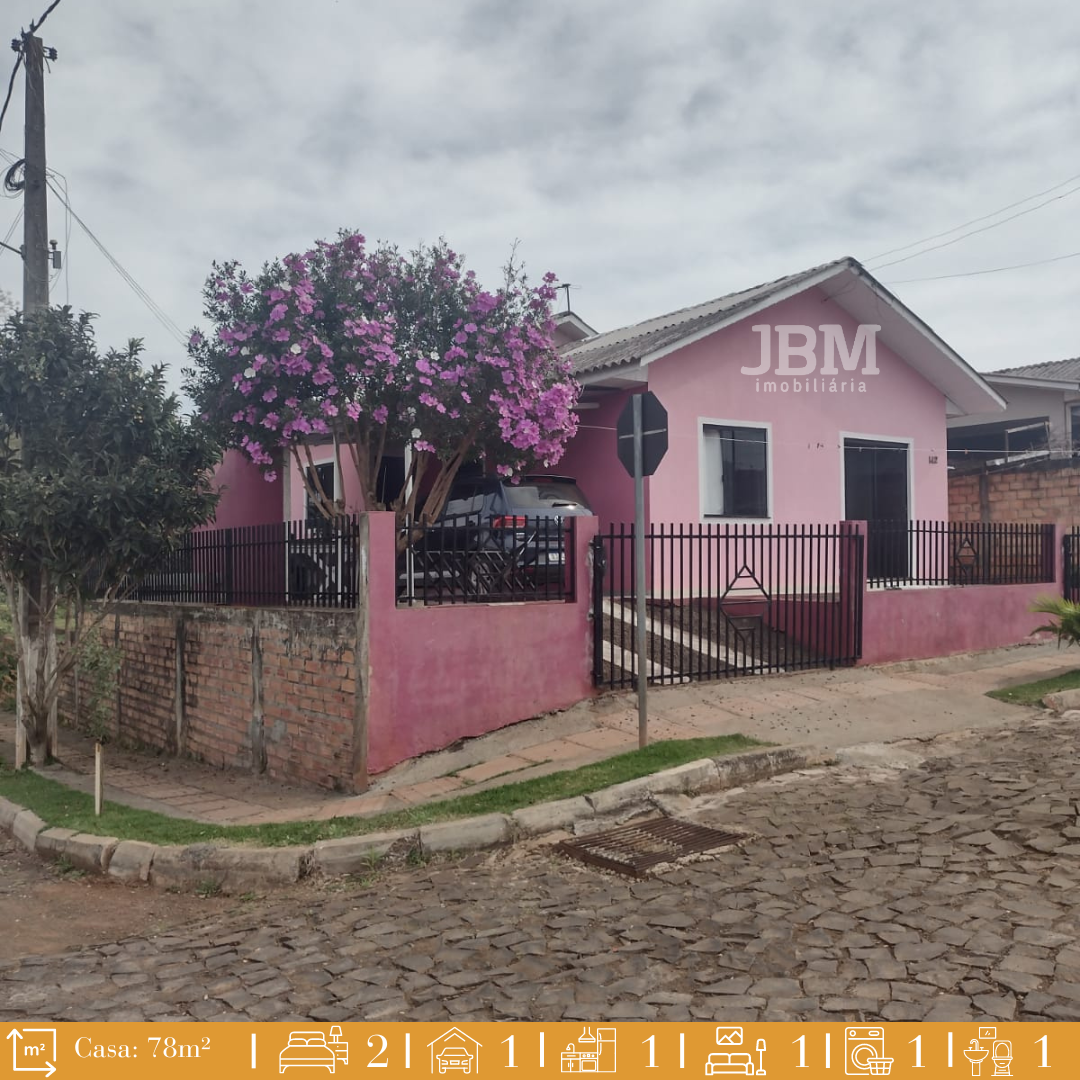 Casa de esquina em Bom Jesus