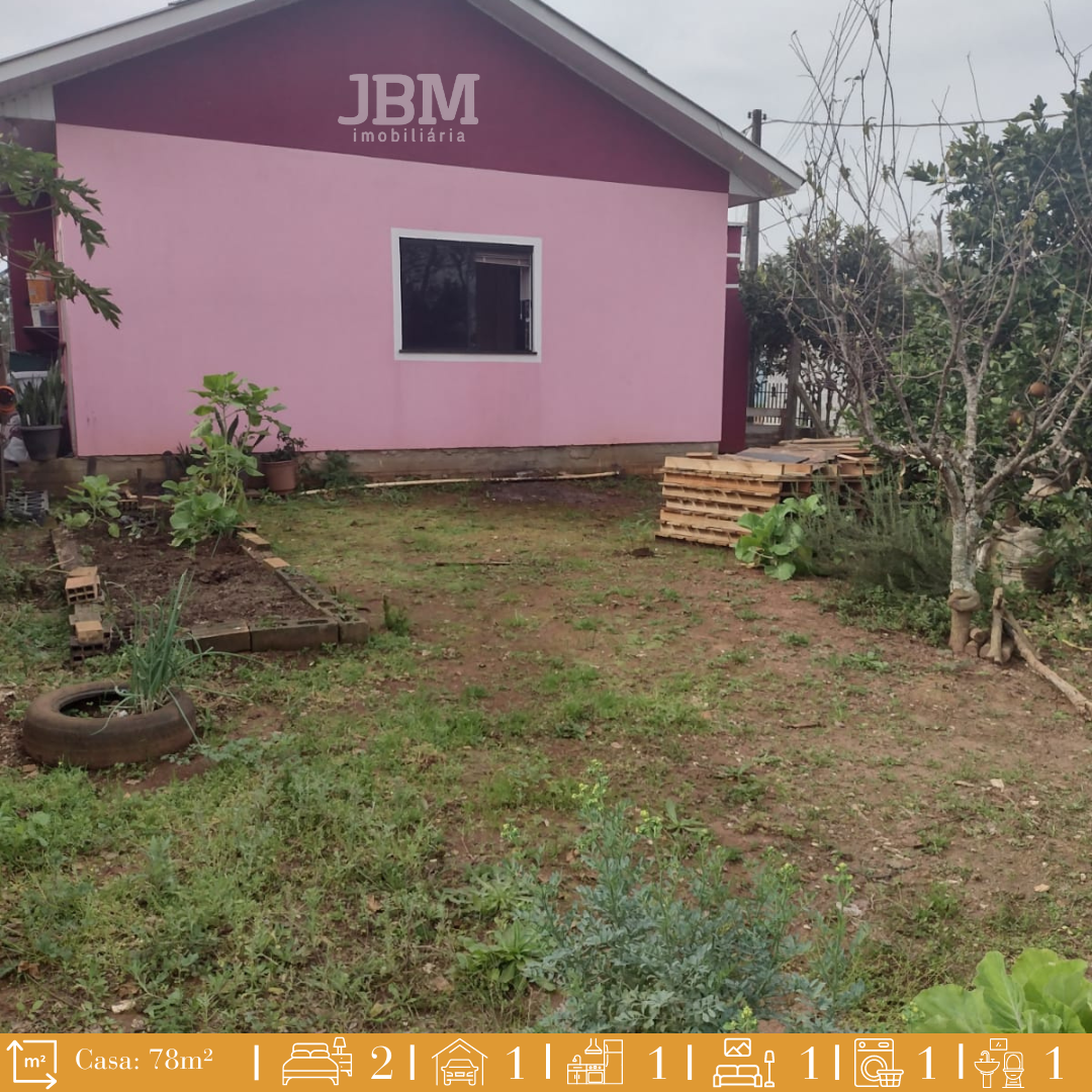 Casa de esquina em Bom Jesus