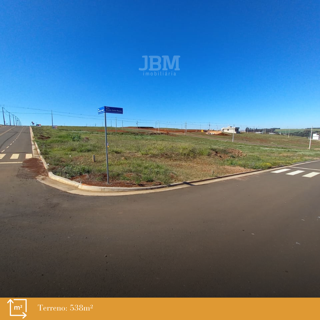 Terreno de Esquina no Lot. Caminhos do Alto