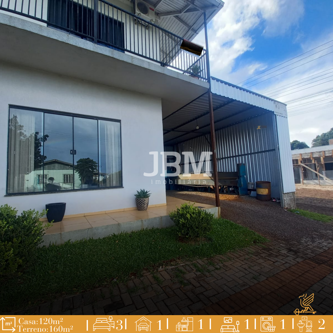 Imóvel residencial com sala comercial