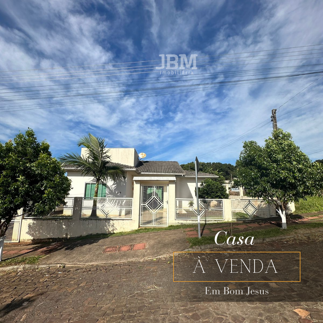 Casa de esquina em Bom Jesus