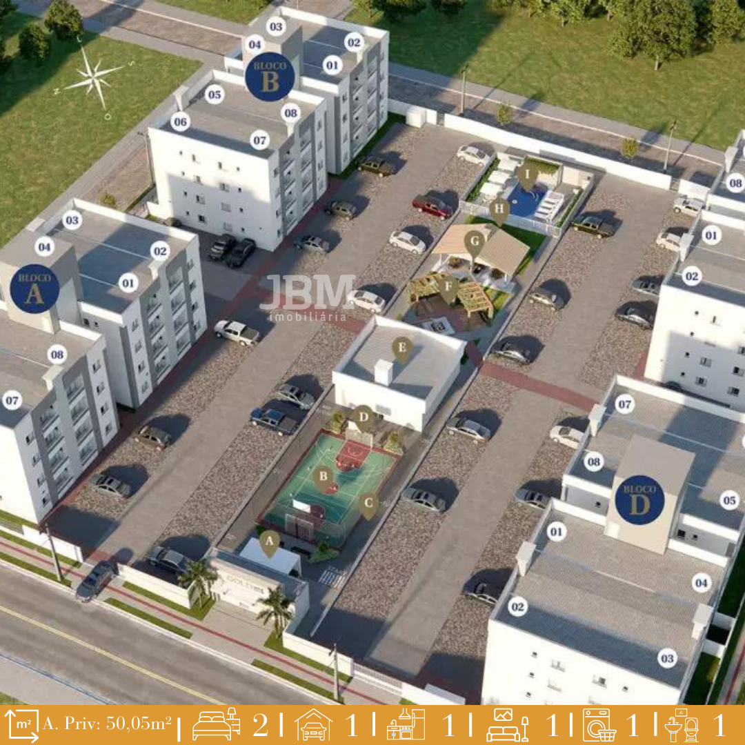 Apartamento Residencial Gold Home Club
