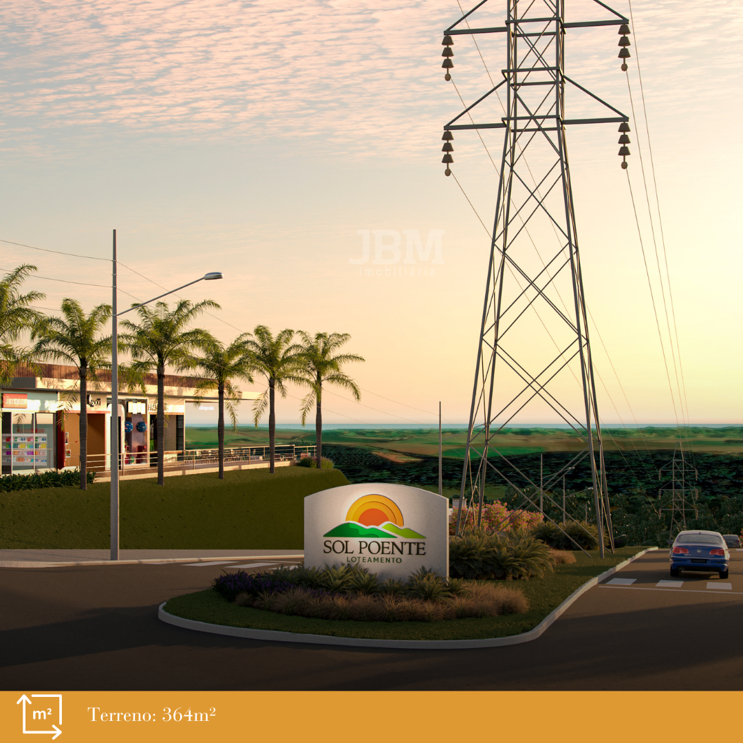Terrenos no Loteamento Sol Poente