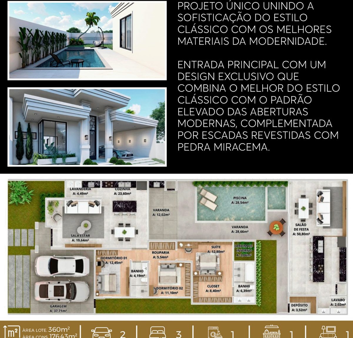 Casa Alto Padrão em Xanxerê