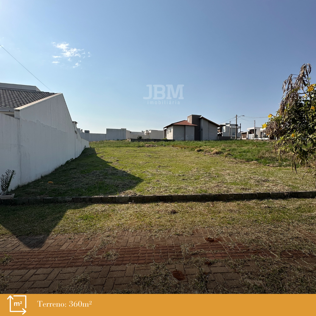 Terreno no Loteamento Parque das Torres