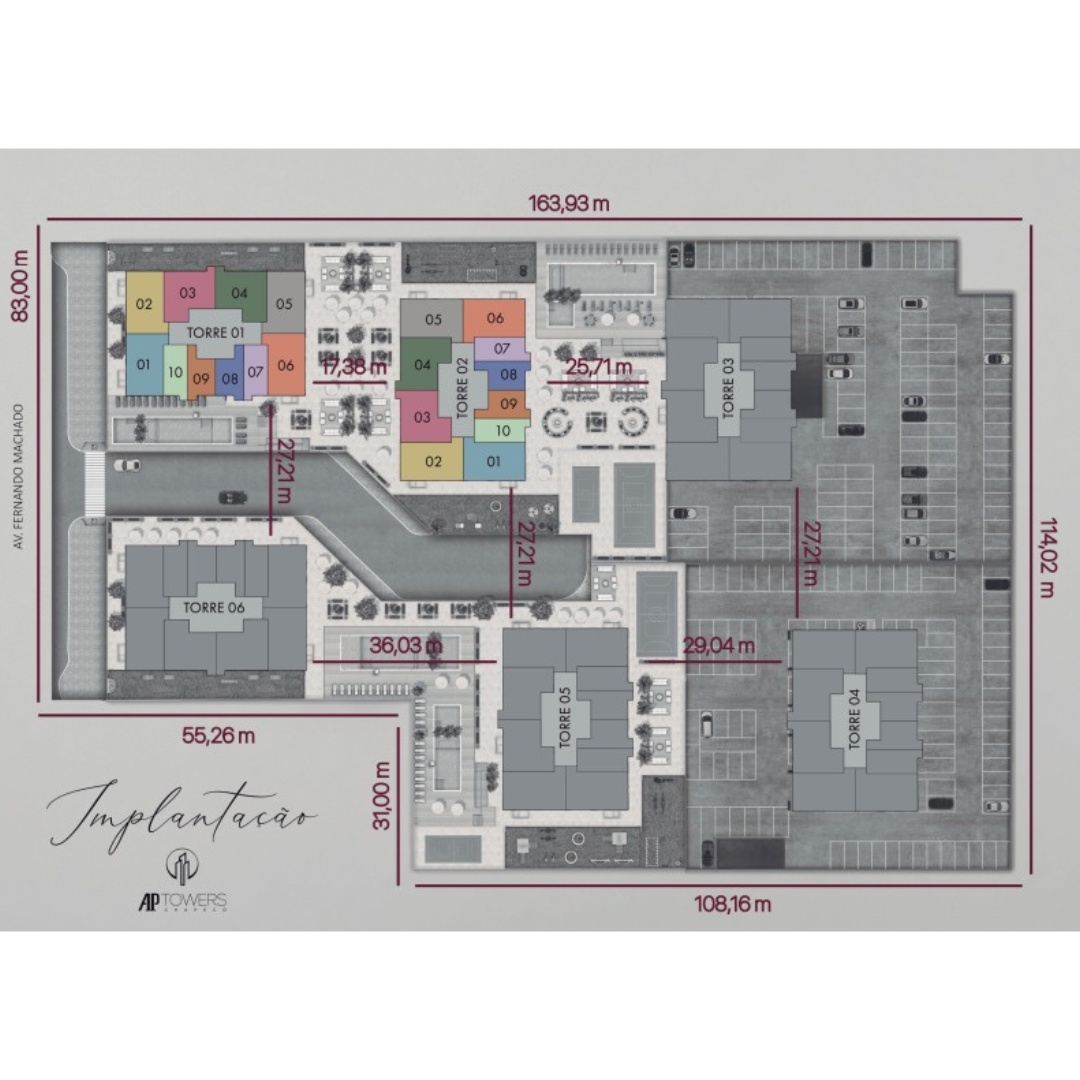 Apartamento Residencial Towers em Chapecó