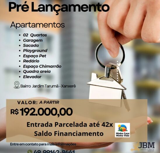 Pré Lançamento Apartamentos no Bairro Jardim Tarumã