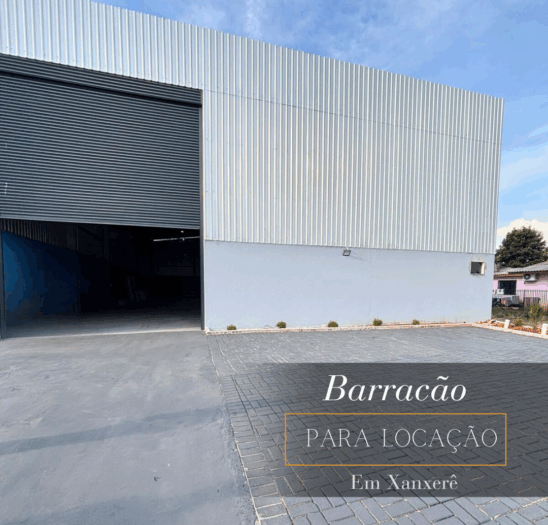 Barracão para Locação no Bairro Aparecida