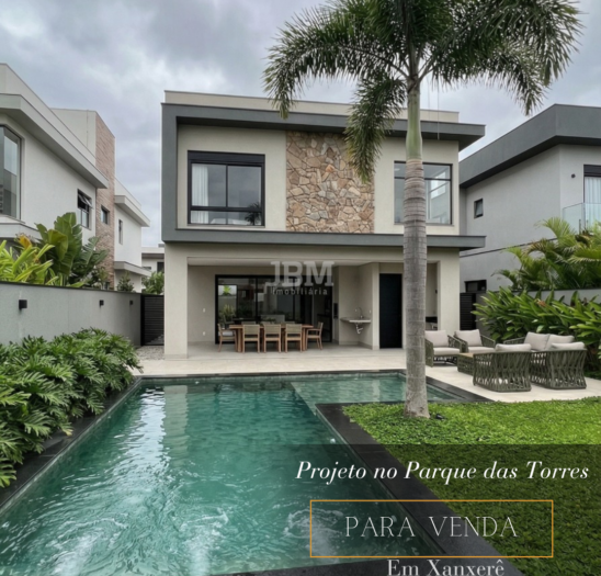 Projeto de casa no Parque das Torres