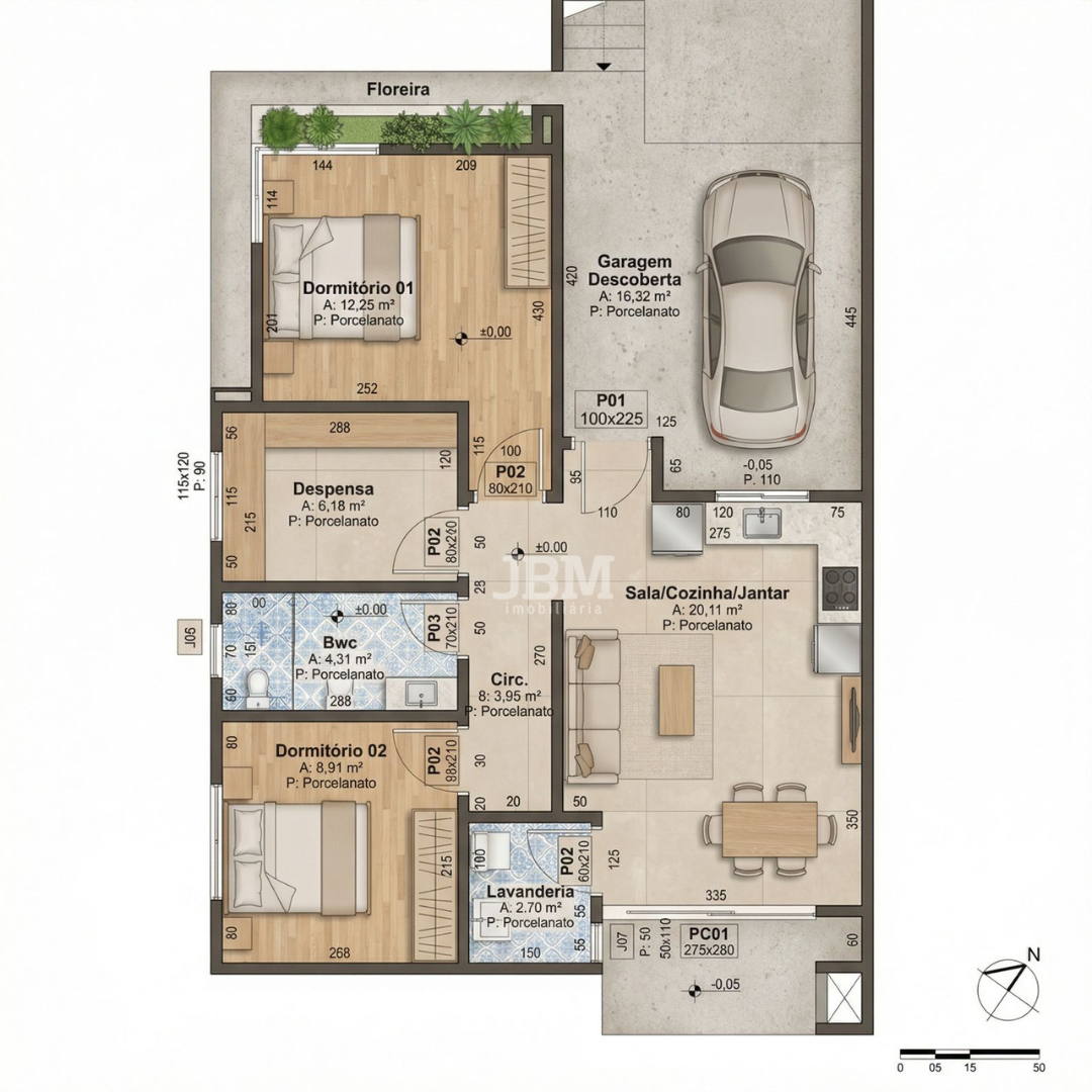 Casas Geminadas novas no João Winckler