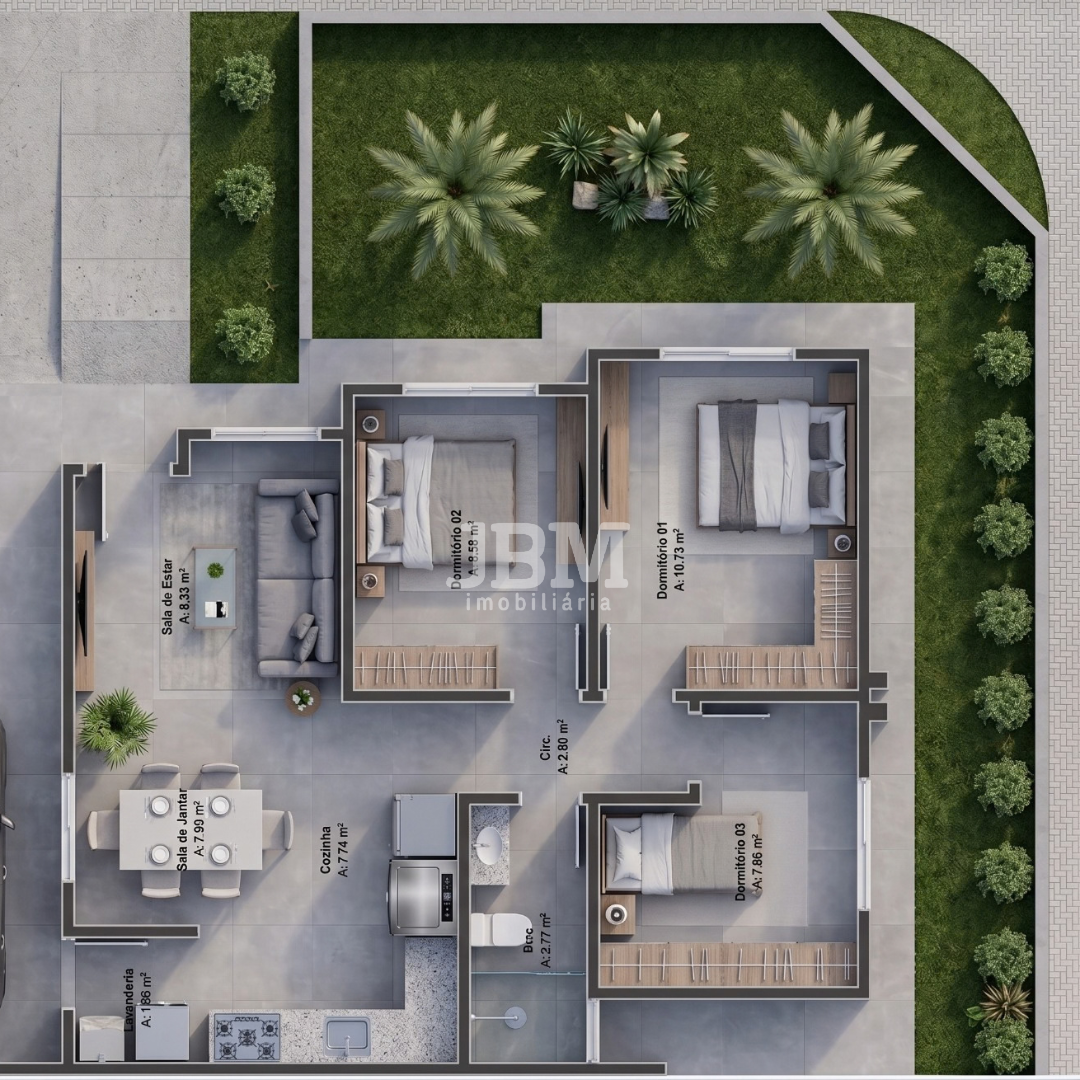 Casas á venda no Loteamento caminho do Alto