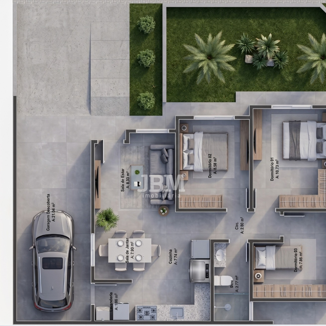 Casas á venda no Loteamento caminho do Alto